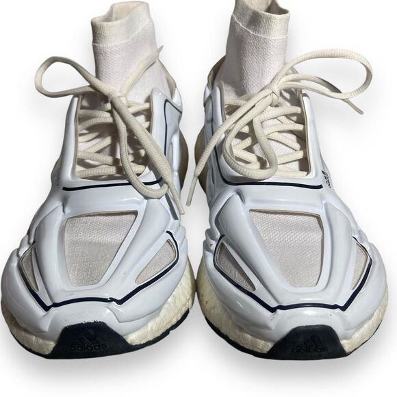 Adidas by Stella McCartney Women's Ultraboost 22 Elevated White Sneakers Size 8 - Picture 4 of 13